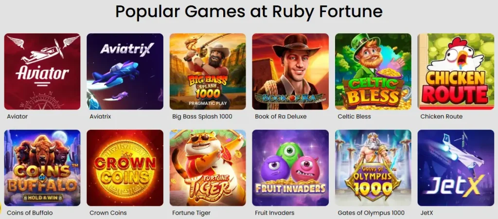 Ruby Fortune Casino App